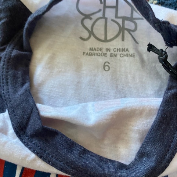 Chaser Boy’s Raglan Game Day Graphic T Shirt 3/4 Sleeves Tee Size 6 NWT - Picture 4 of 6